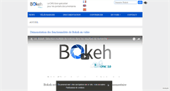 Desktop Screenshot of bokeh-library-portal.org